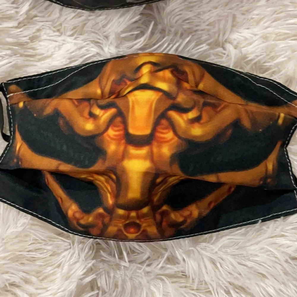 New set/2 Mortal Kombat face masks